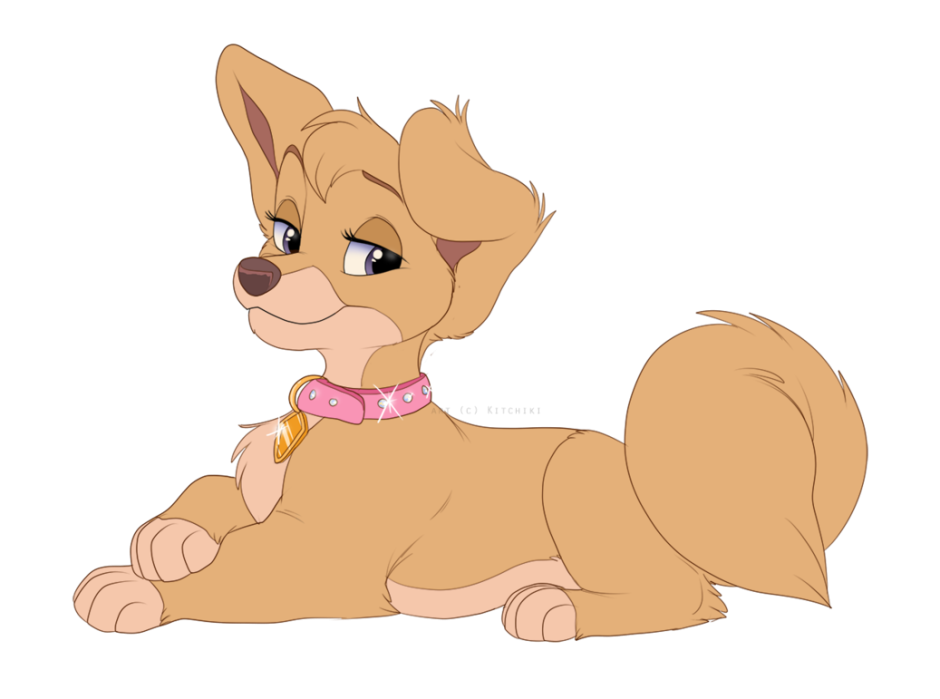 Леди и Бродяга Энджел арт