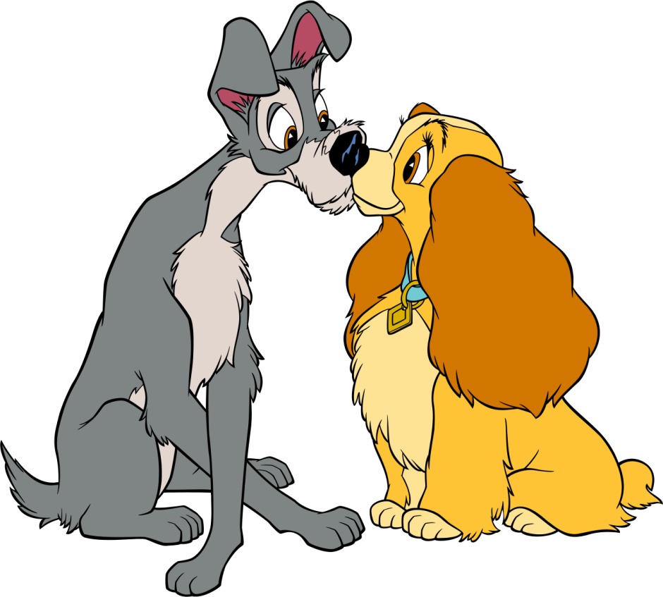 Стикеры леди и Бродяга