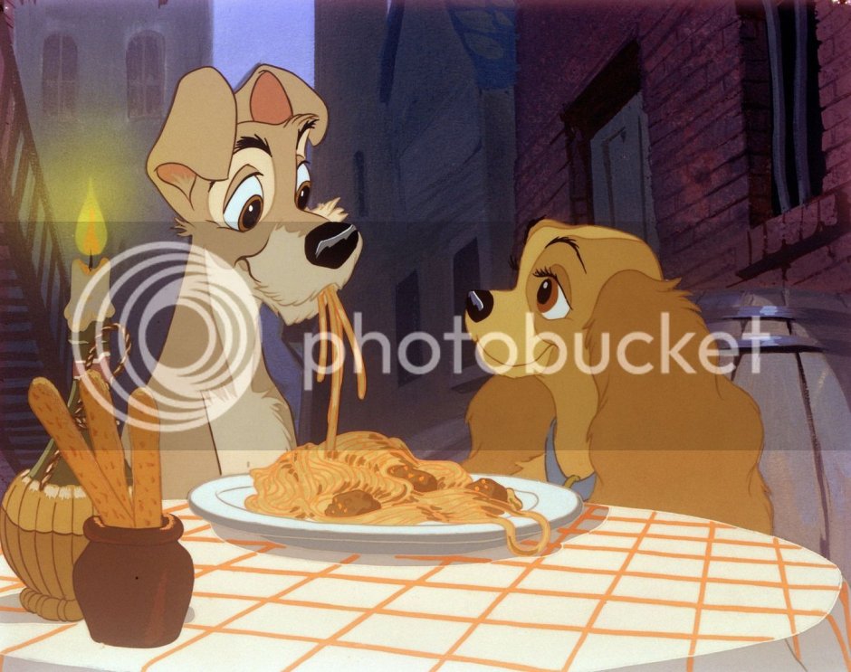 Леди и Бродяга мультфильм собаки