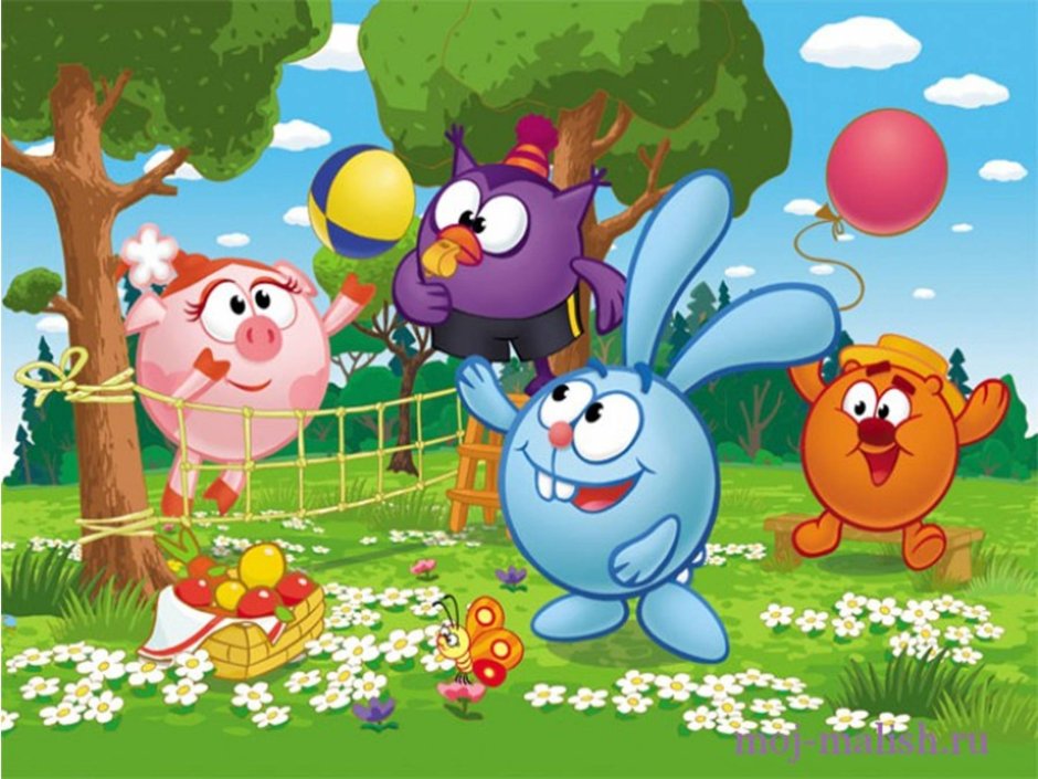 Смешарики спорт