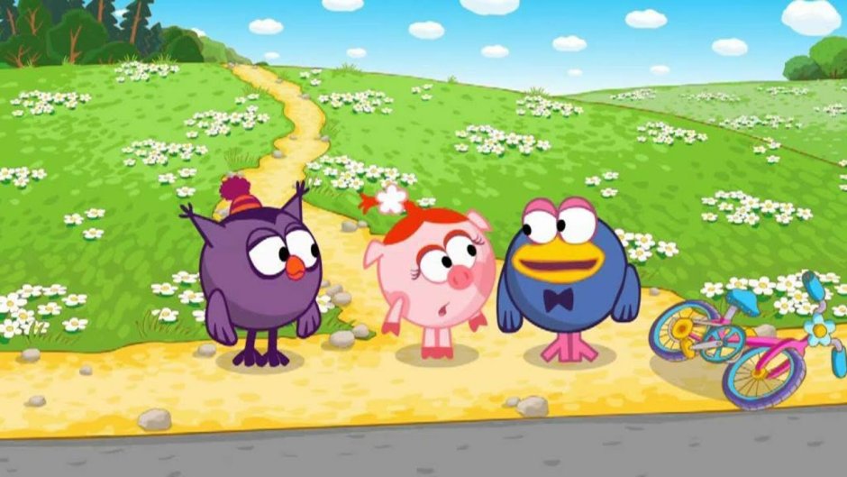 Смешарики Азбука безопасности