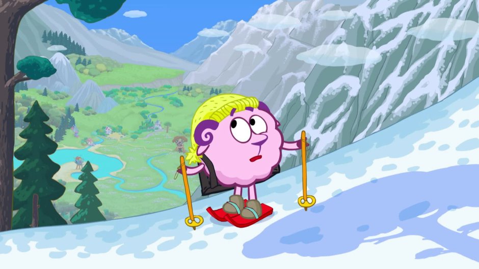 Смешарики 131 серия только горы