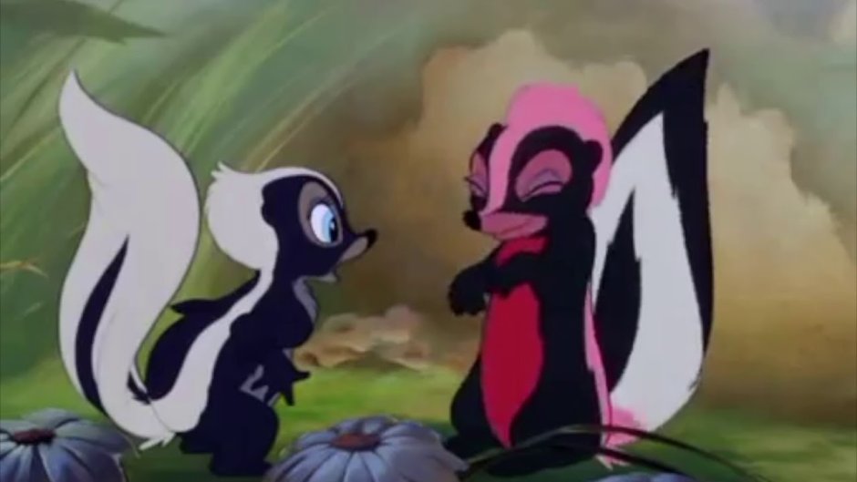 Бэмби скунс девочка