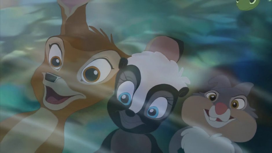 Бэмби Дисней скунсик 2