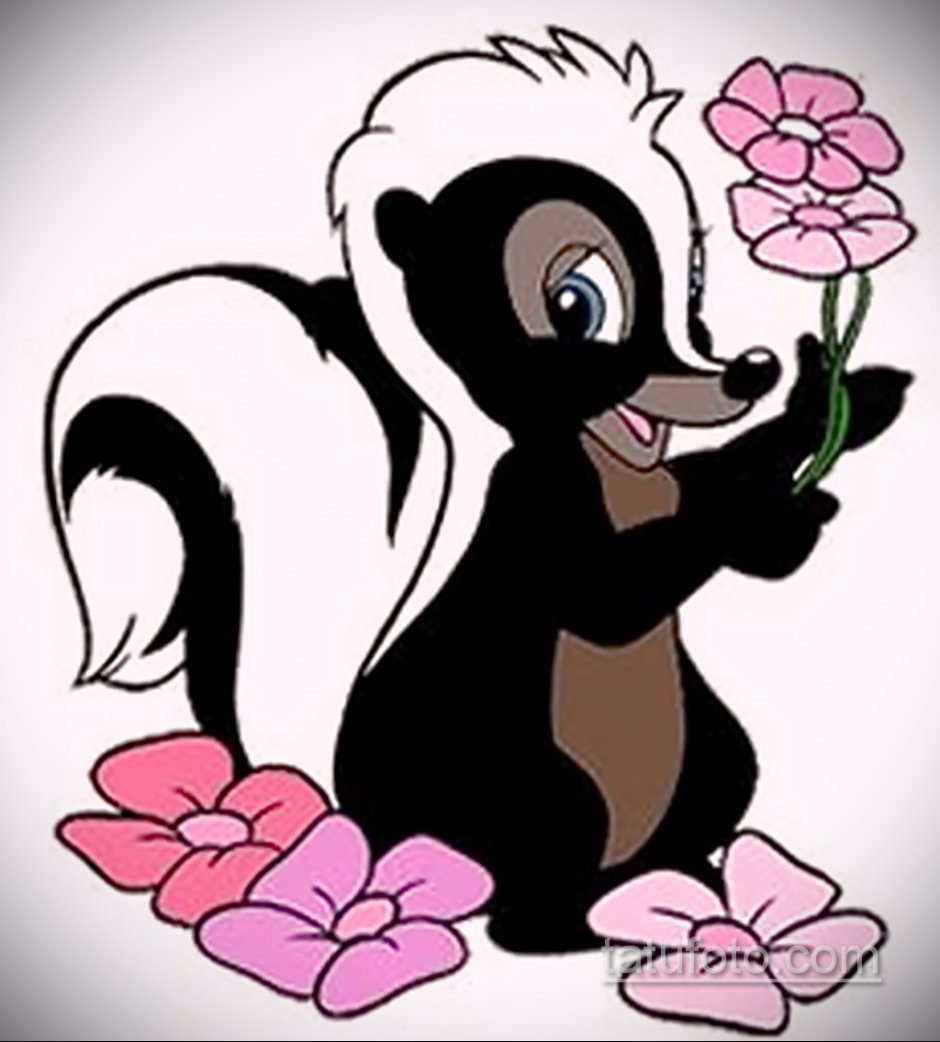 Мультфильм Бэмби скунсы