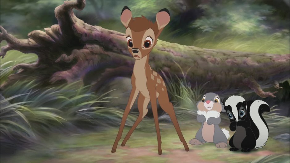 Мультфильм Бэмби 2 собаки