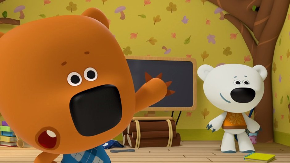 Кеша тучка Лисичка и Цыпа