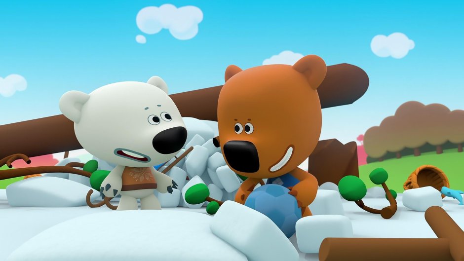 Веселые мишки мультсериал