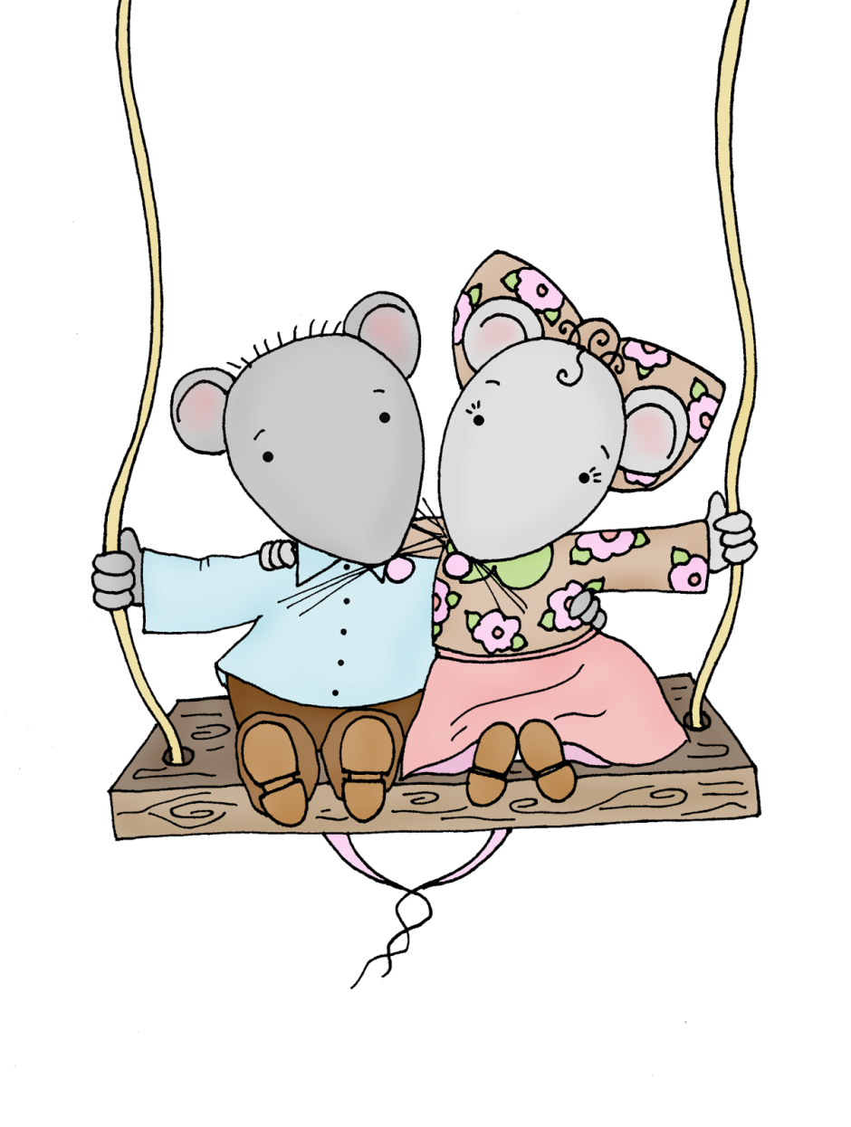 Веселый мышонок