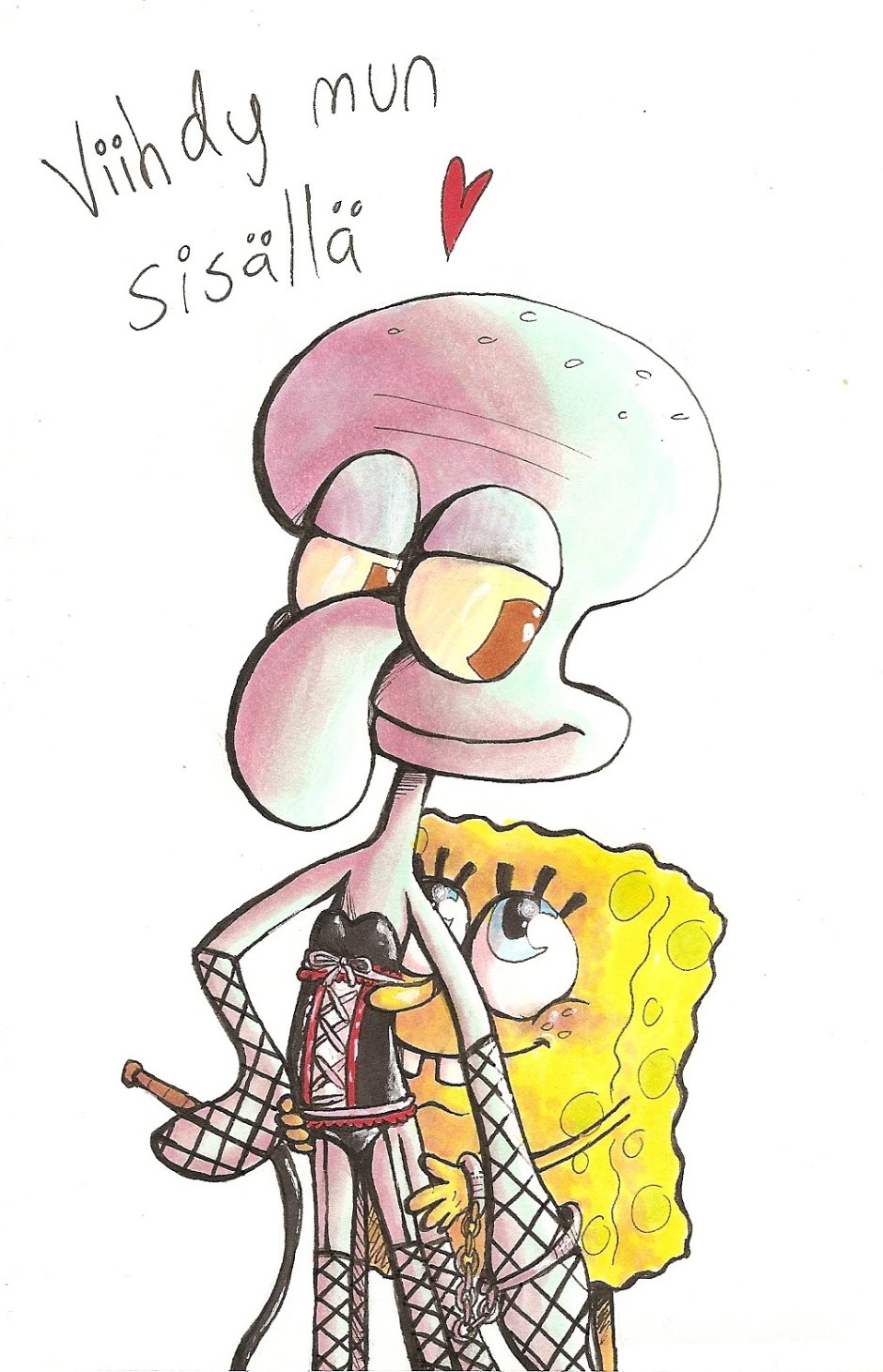 Сквидвард и Сэнди