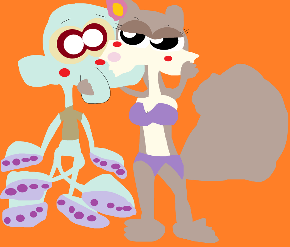 Сквидвард и Сэнди