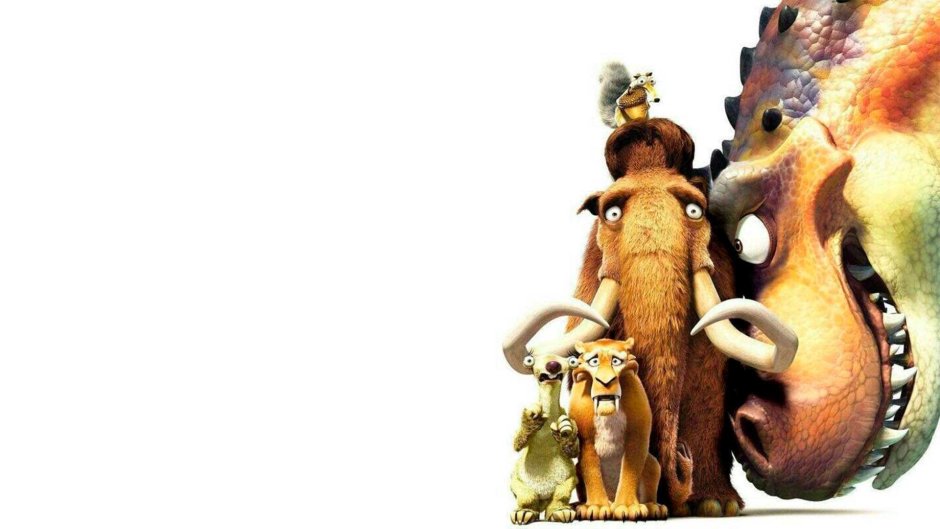 Ice age 3 Dawn of the Dinosaurs logo