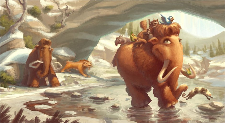 Ледниковый период 3 Мэнни