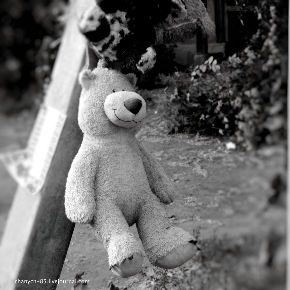 Грустный мишка