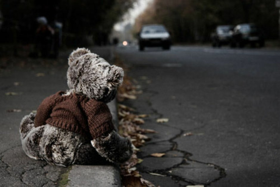 Брошенный мишка