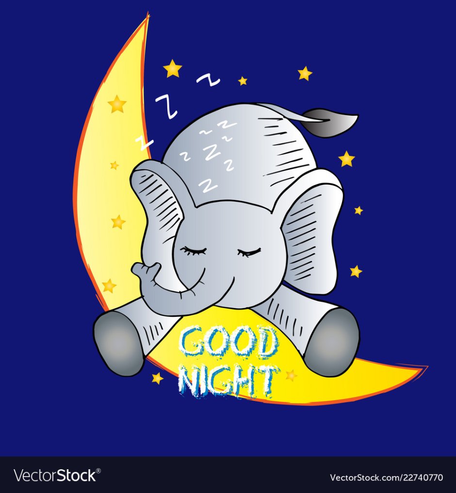 Доброй ночи слон