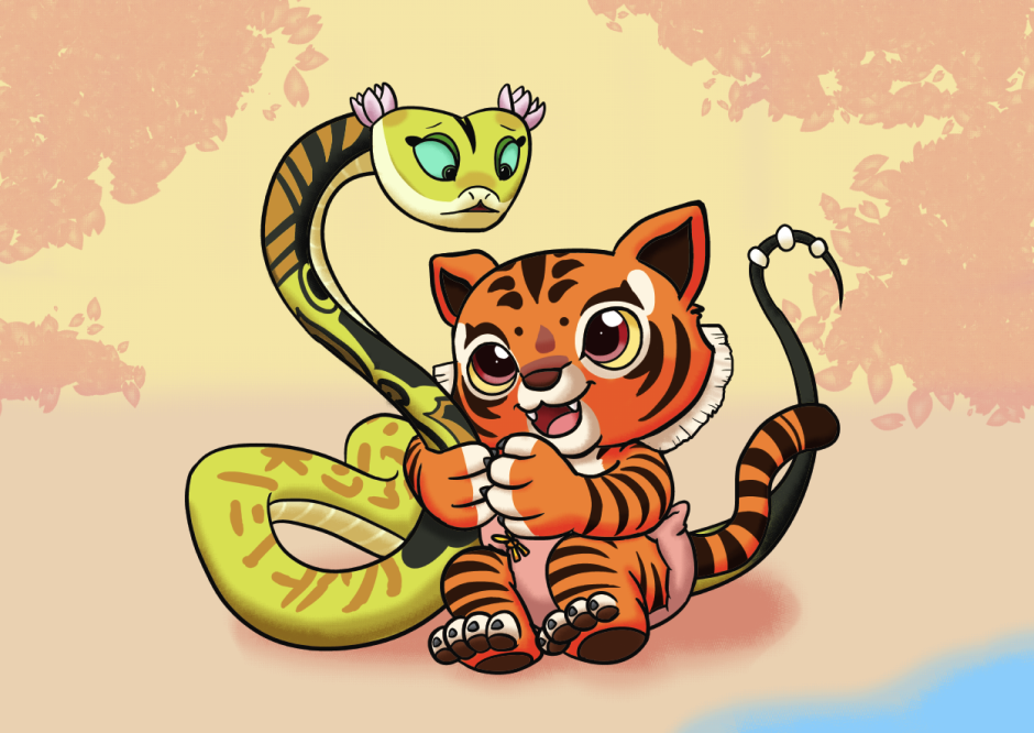 Мастер тигрица и гадюка