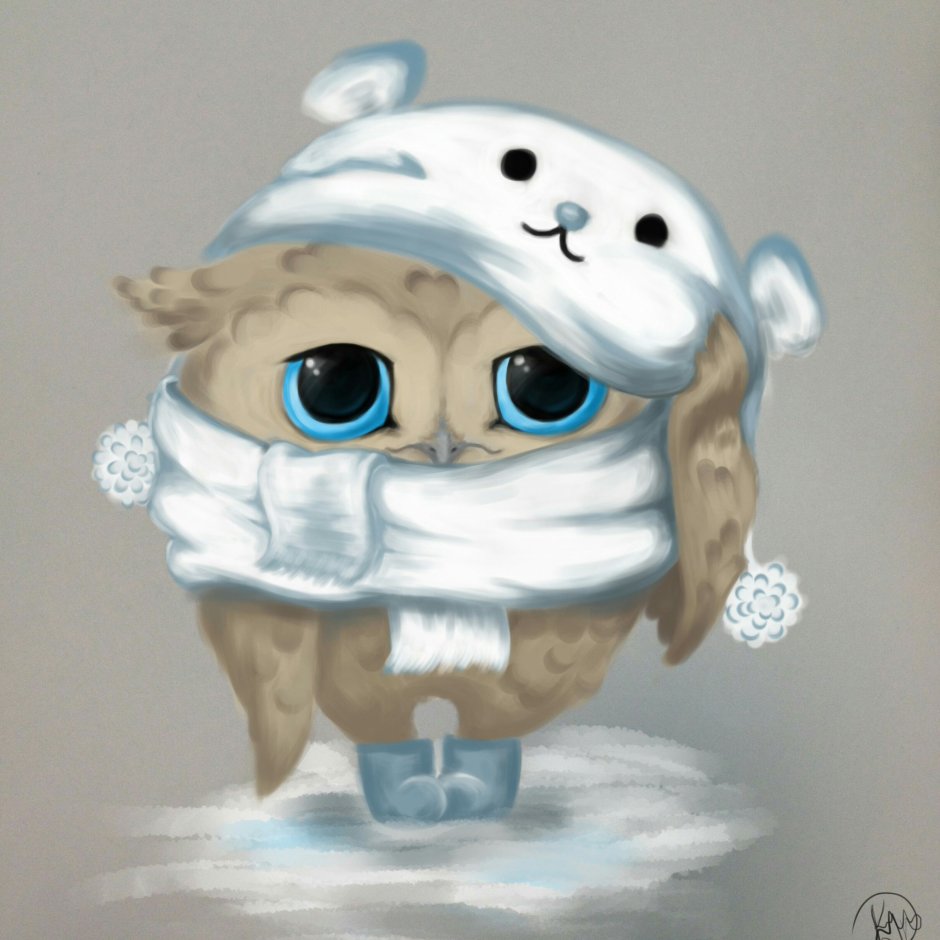 Мультяшка в шапке