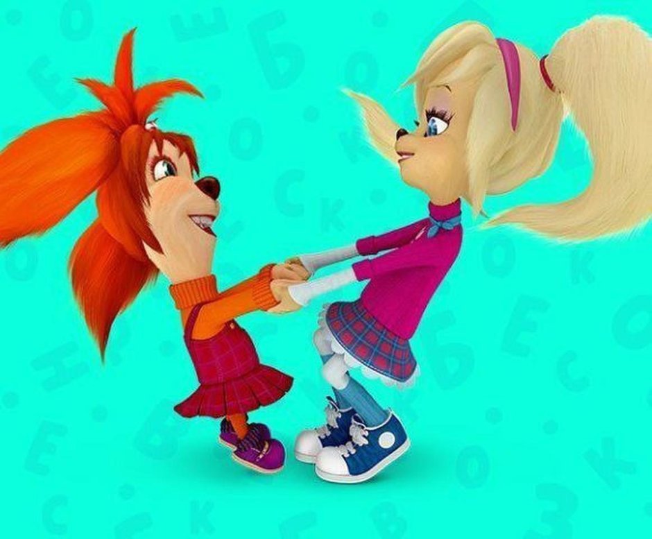 Барбоскины Лиза и роза