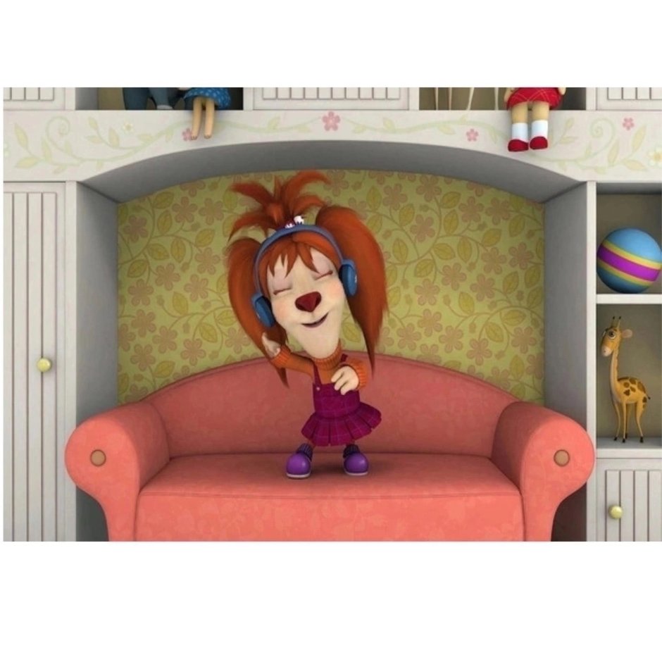 Барбоскины комната розы и Лизы