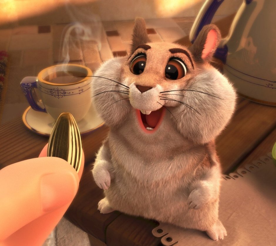 Хомяк из мультика