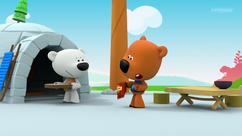 Ми ми мишки Несовременная еда