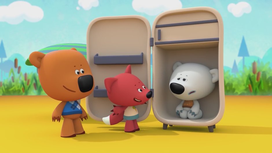 Мимимишки Кеша и Лисичка