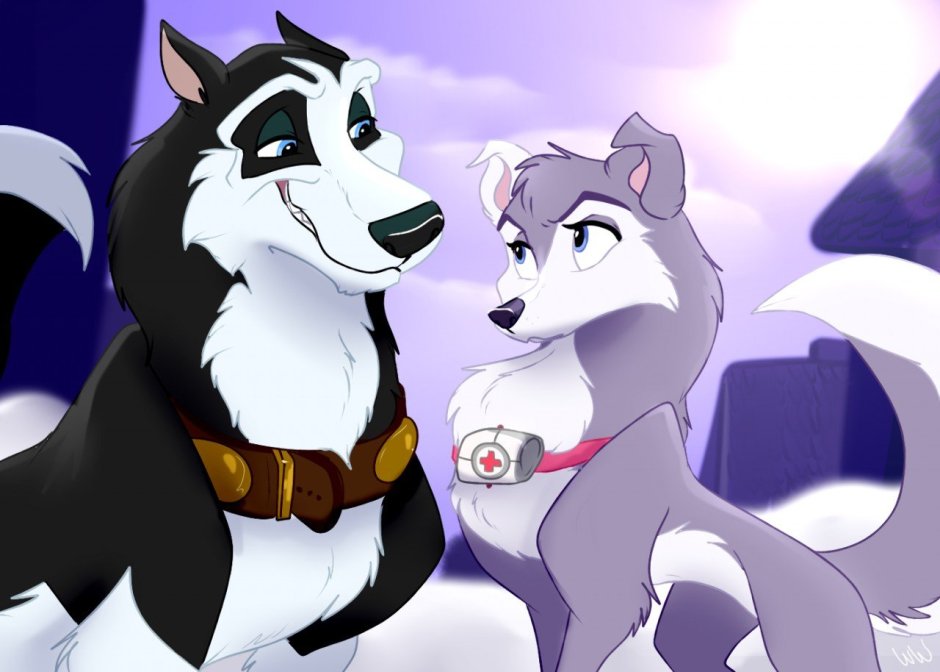 Балто стил и Джена любовь