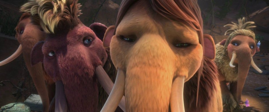 Ледниковый период 4 персик и Итан