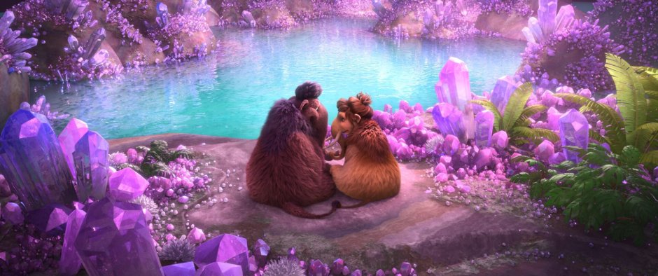 Ледниковый период 5 персик и Джулиан