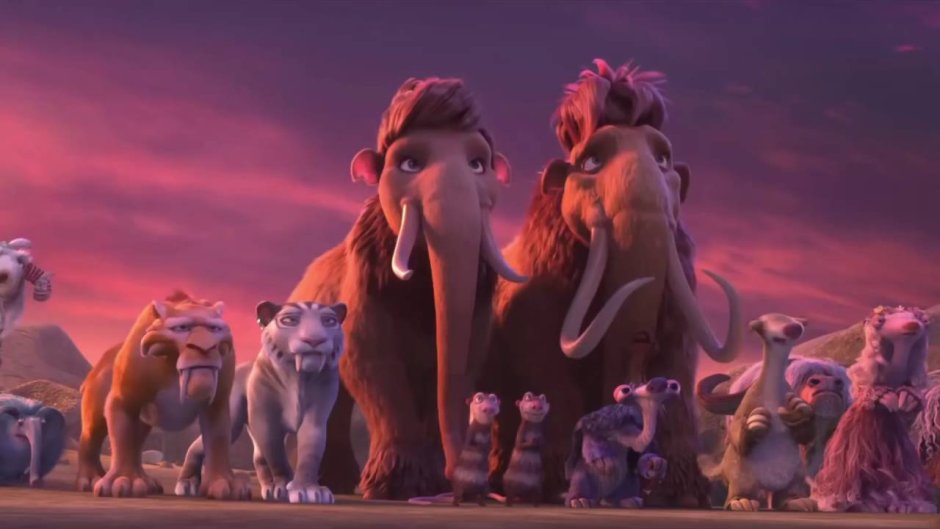 Ледниковый период 4 столкновение