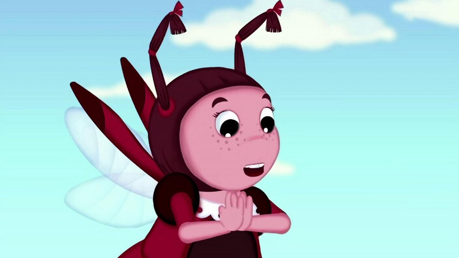 Лунтик Мила и Пчеленок