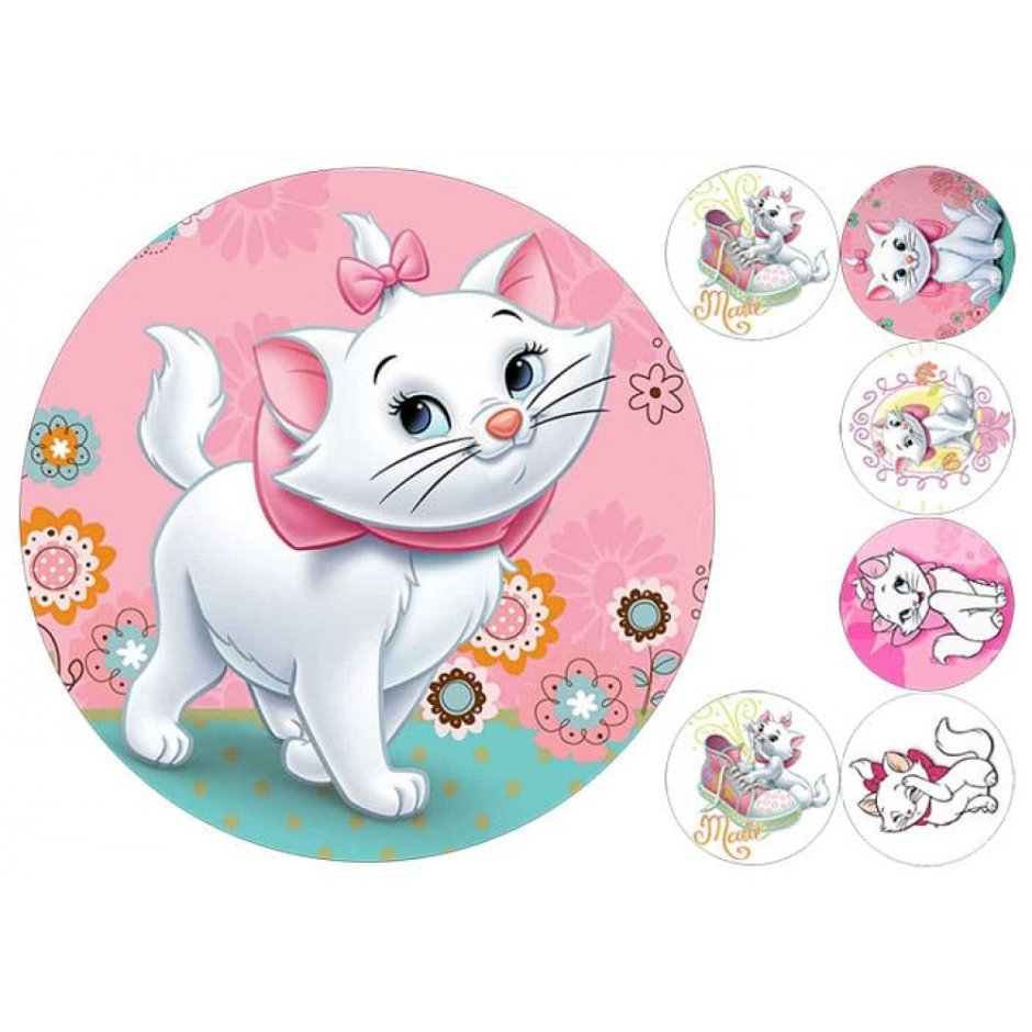 Котята для печати на сахарной бумаге