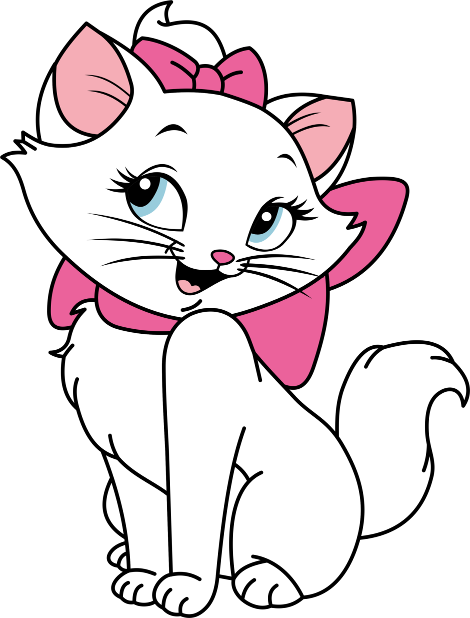 Кошка Мари голая