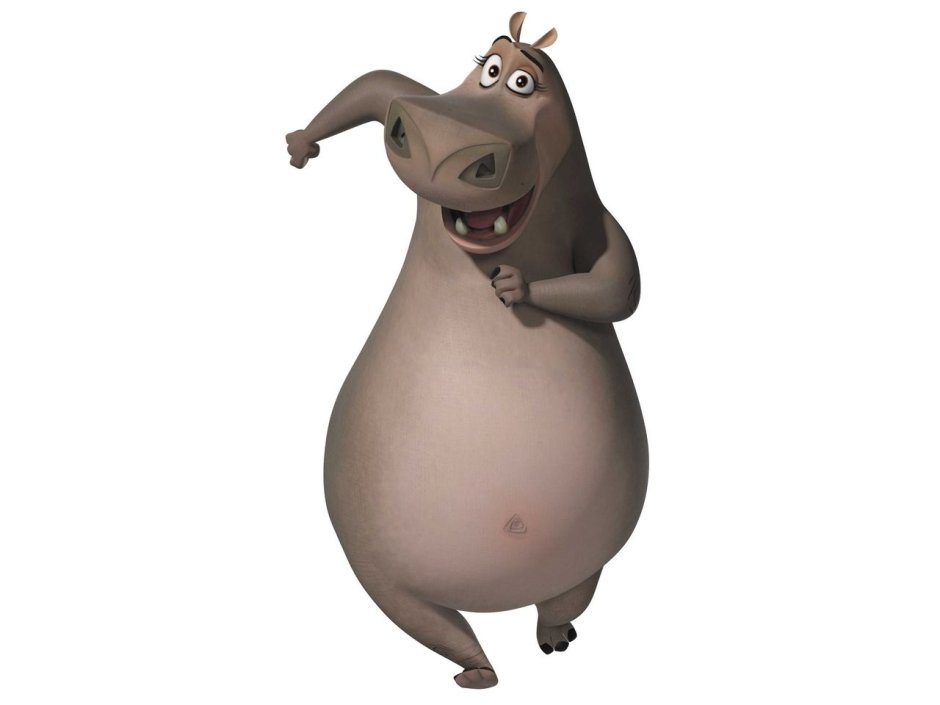 Мадагаскар бегемотиха