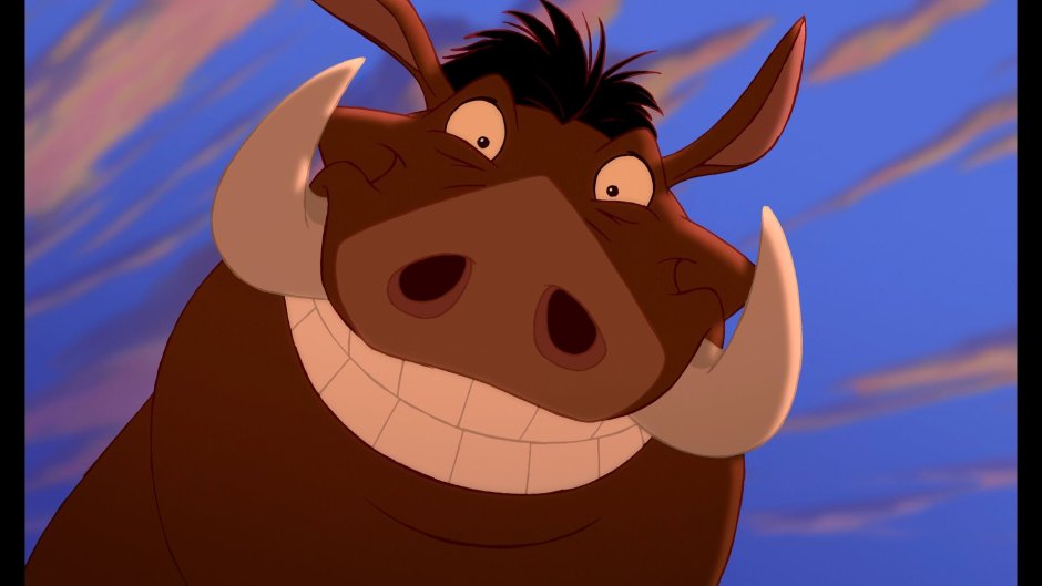 Пумба из короля Льва