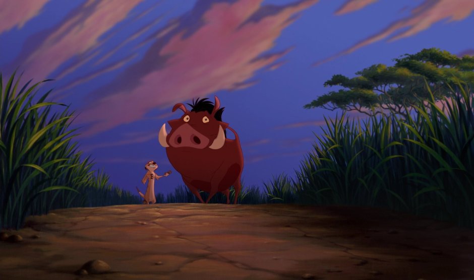 Тимон и Пумба фон