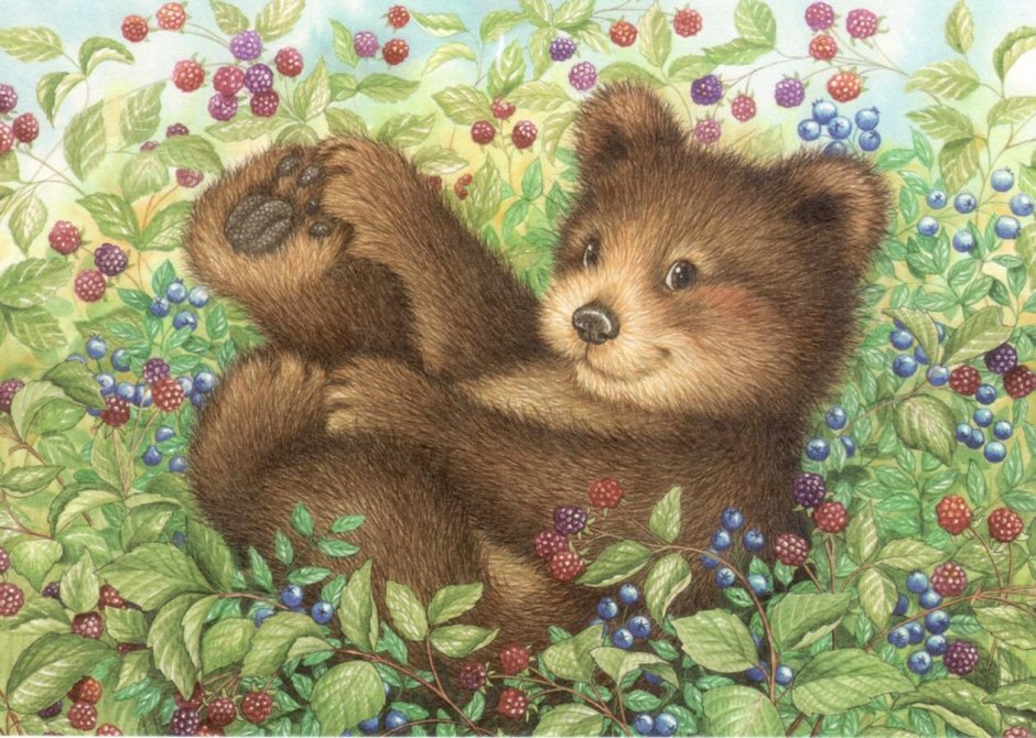 Александрова Медвежонок Бурик иллюстрации