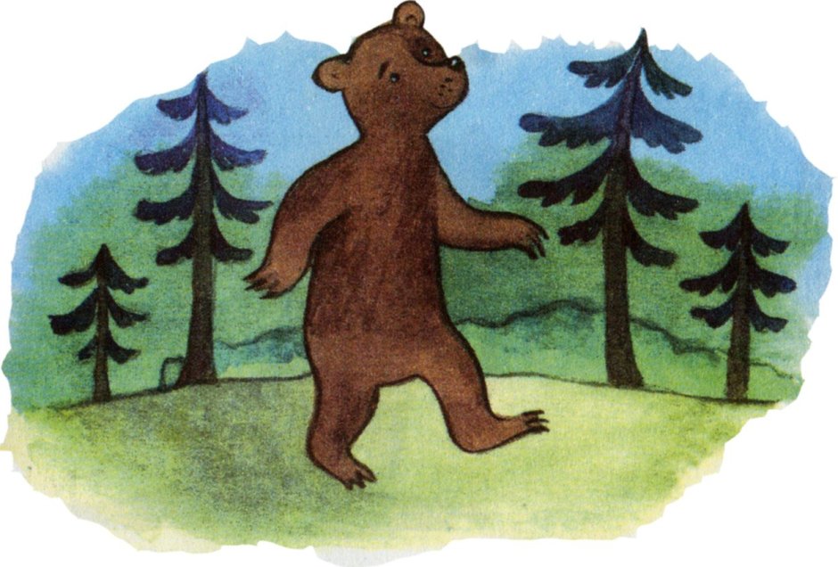 Медведь музыкант Бианки