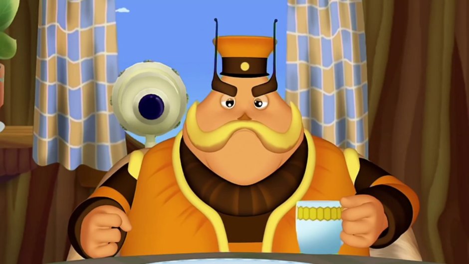 Лунтик Шершуля генерал Шер