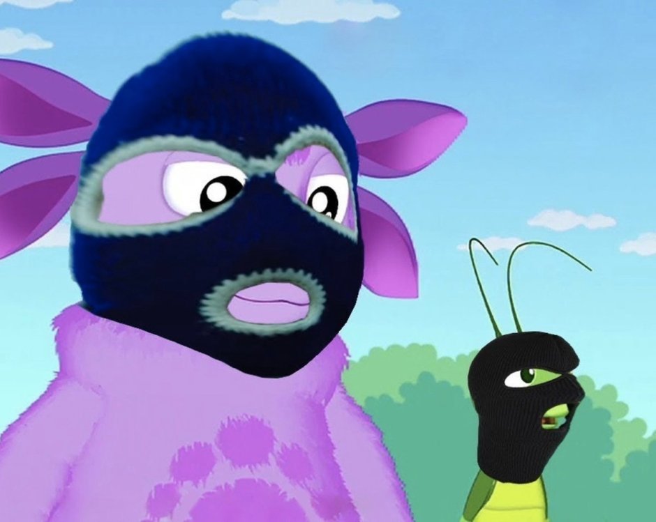 Лунтик в Балаклаве