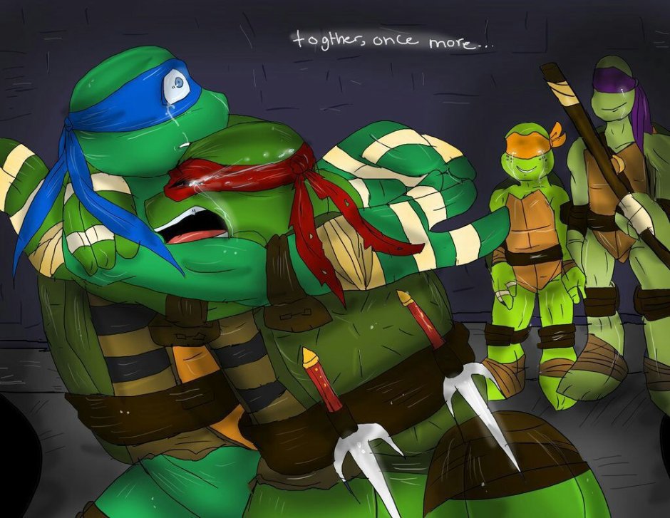 Лео Донни РАФ И Микки Черепашки-ниндзя 2012