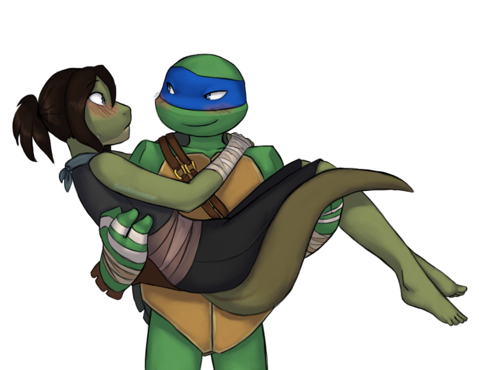 Тмнт 2012 Лео и Лиз