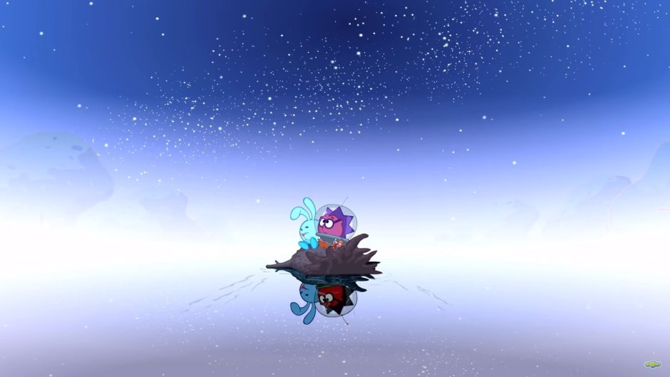 Смешарики Ёжик в туманности