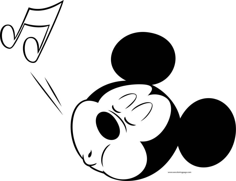 Mickey Mouse face