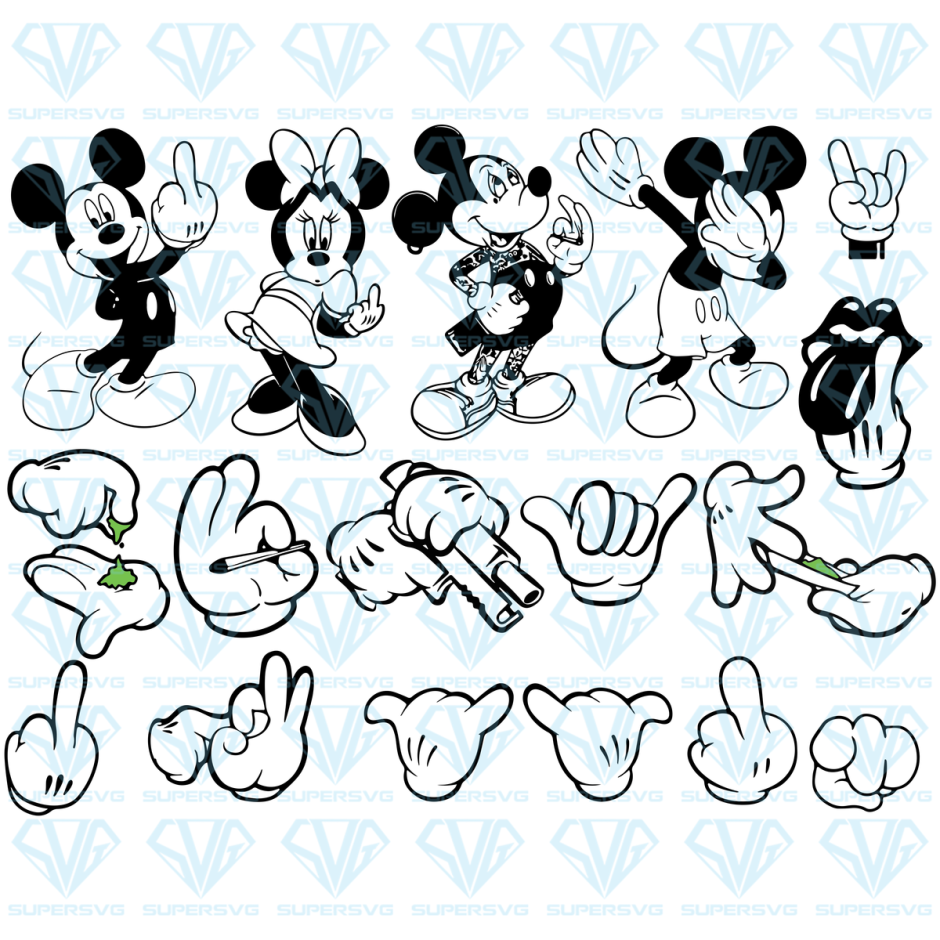 Микки Маус граффити