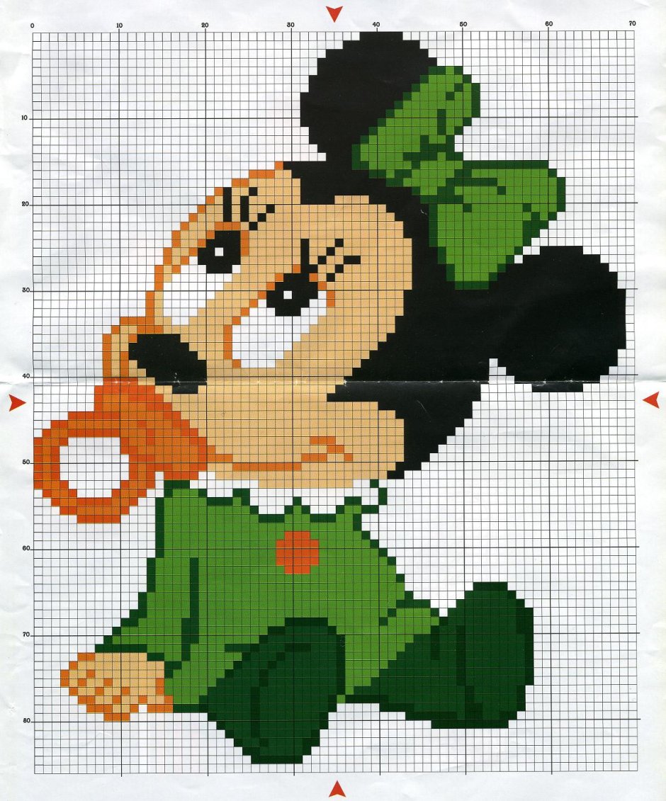 Мультгерои для вышивания крестиком