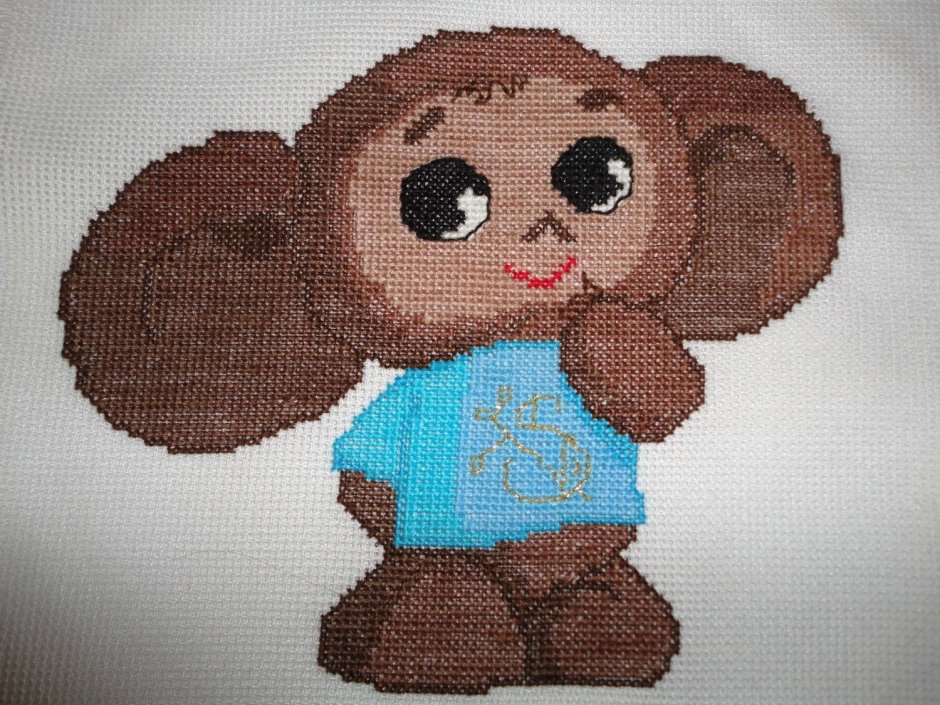 Чебурашка из бисера