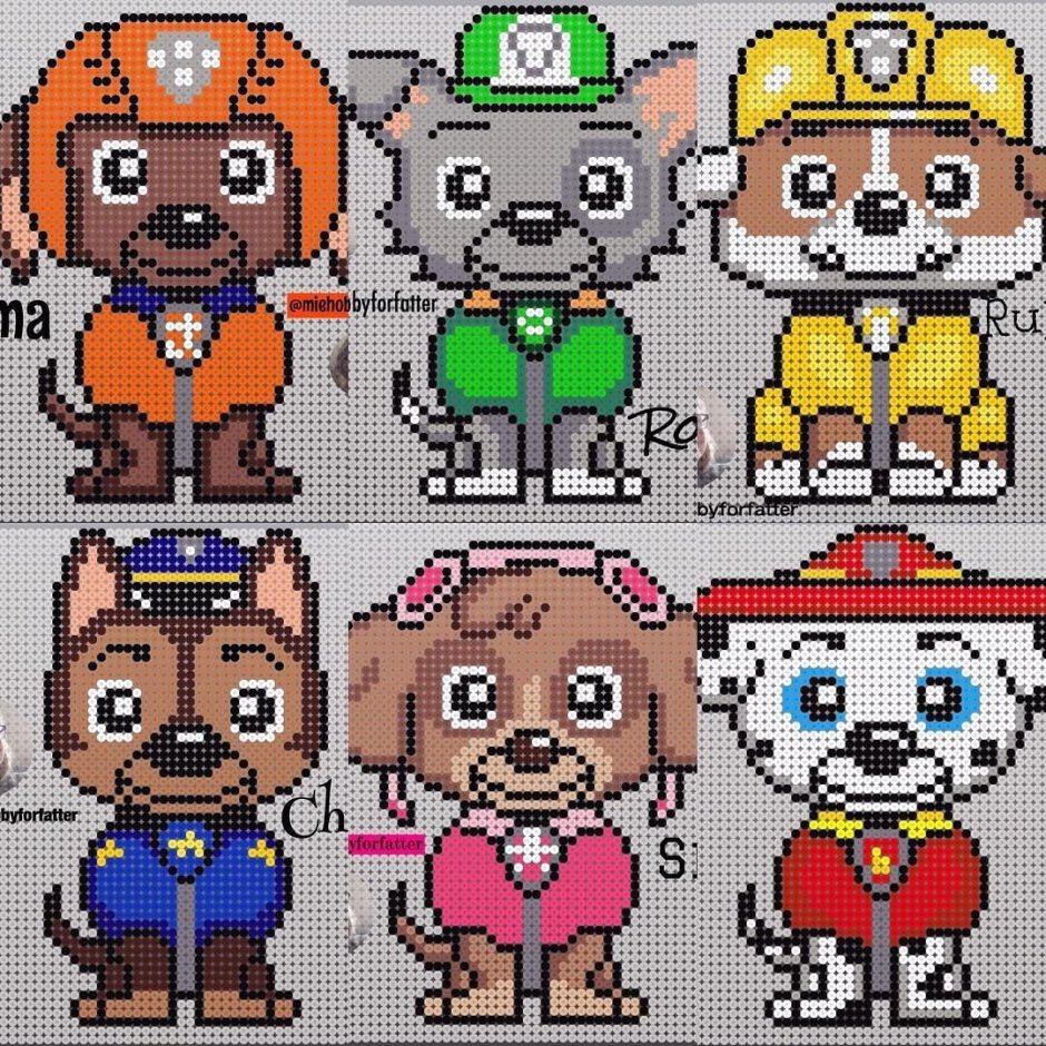 Термомозаика Щенячий патруль