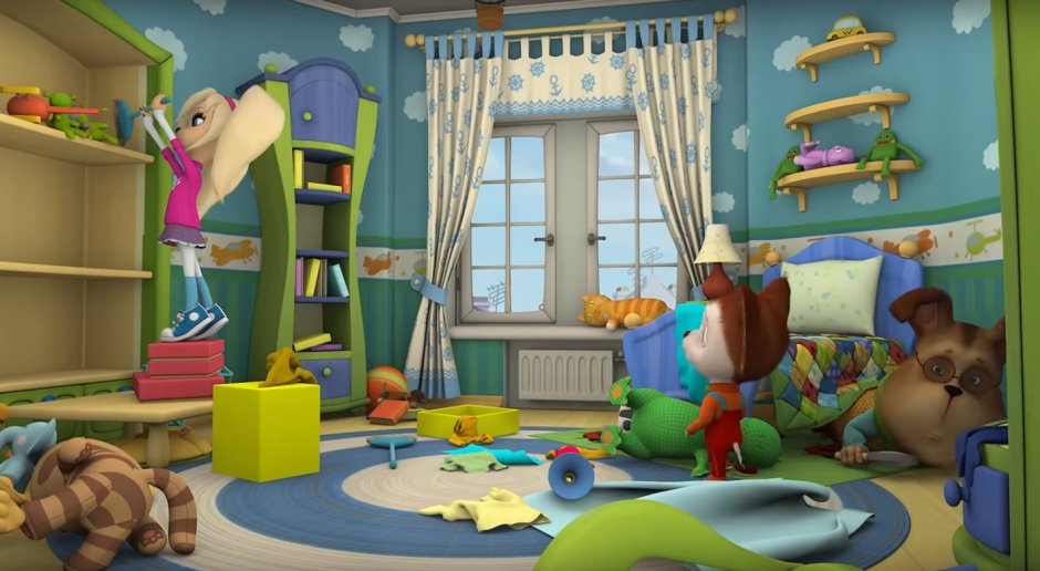 Барбоскины комната